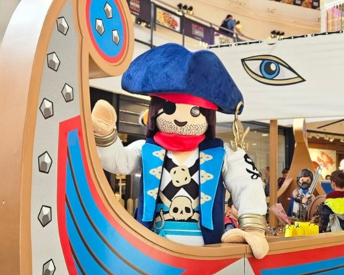 Η μαγεία της PLAYMOBIL ζωντάνεψε στο One Salonica outlet mall.